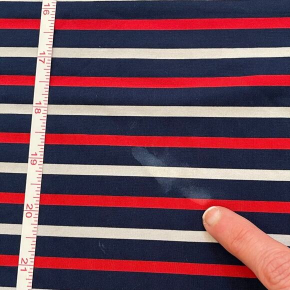 Vineyard Vines Girl's Sankaty Red, White, Blue Stripe Tank/Sleeveless Dress, 14 - Picture 9 of 9